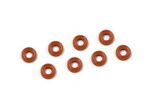 Kyosho ORG03XR Grooved O-Ring (P3/ for Oil Shock/ Orange/ 8pcs)