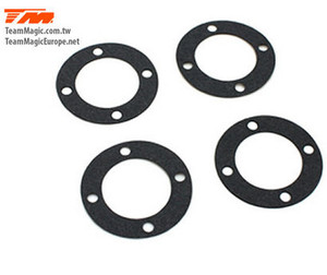 Team Magic 507114 E4 Differential Case Gasket (4 pcs)