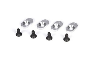 Losi LOSB5802 Engine Mount Inserts & Screws, 20T (4): 5-T
