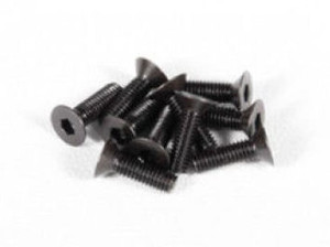 Family Land M3x10mm FLAT HEAD CAP SCREWS (10pcs) (COMPATIBLE AX31120)
