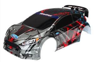 Traxxas 7416 Painted Body, Ford Fiesta® ST Rally (decals applied) 1/10 Short Course