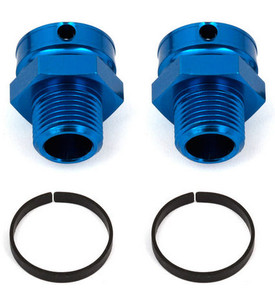 Team Assiociated 81319 RC8T3 17mm Wheel Hexes, 11.5 mm offset