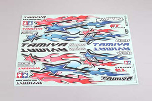 Tamiya 53839 Marking Sticker - Star & Fire Design (1:10,1:8)
