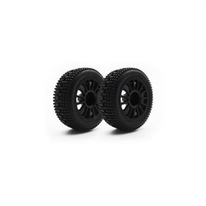 Carisma 15758 GT24 i20 Rear Wheel and Tyre Set (2pcs) 1/24