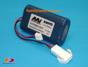 Sanyo 2600-2A Li-Ion Battery 7.4V 2600mAh for Receiver 1:8 Sanyo 2600-2A Li-Ion Battery 7.4V 2600mAh for Receiver 1:8