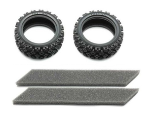 Tamiya 54861 Rally Block Tires w/Foam Insert 26mm 2pcs 1/10 Tamiya 54861 Rally Block Tires w/Foam Insert 26mm 2pcs 1/10