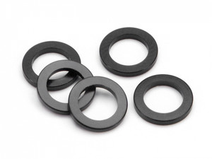 HPI Z857 ALUMINUM WASHER 5x8x1mm thick (BLACKSteel/5pcs)