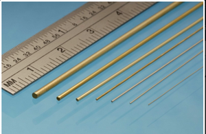 Albion Alloys BW20 Brass Rod 2.0 x 305mm (5pcs) 