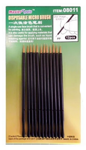 Master Tools 08011 Disposable Micro Brush Modelling Tool