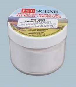 Peco PS-361 China Clay Dust (Approx. volume 75ml)