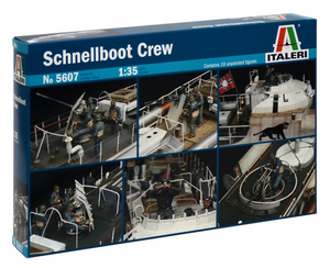 Italeri 5607 Schnellboot Crew Plastic Model Kit 1/35