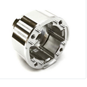 Integy 27263SILVER Billet Machined Differential Case for Traxxas X-Maxx 4X4