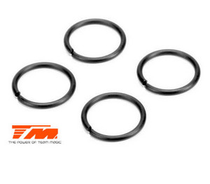 Team Magic 510181 E5 - C-Clip 12x1.4mm (4 pcs)