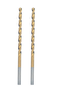 Saber 2.0mm M2 High Speed Steel Twist Drill (2pcs) - Titanium 135 Saber 2.0mm M2 High Speed Steel Twist Drill (2pcs) - Titanium 135