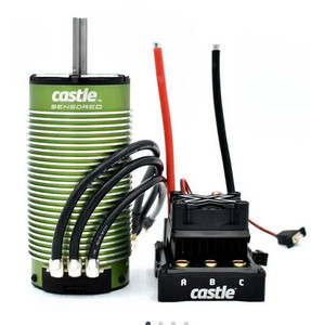 Castle Creations 010016501 Mamba Monster XLX2 8S ESC with 2028-800kV Sensored Motor Castle Creations 010016501 Mamba Monster XLX2 8S ESC with 2028-800kV Sensored Motor