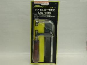 Maxx 54017 Adjustable Saw Frame 7.5" w/12 Extra Blades