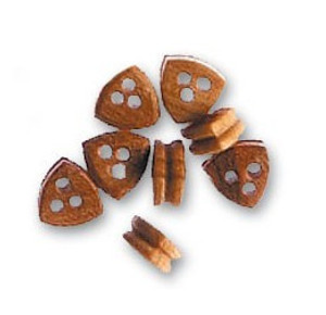 Artesania Latina 8529 Triangular Deadeyes 5.0mm (8) Wooden Ship Accessory