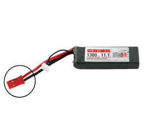 Team Orion 60136 LiPo 1300 3S 11.1V 50C JST