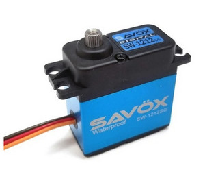 Savox SW-1212SG Waterproof, High Torque, High Voltage Coreless Digital Servo Savox SW-1212SG Waterproof, High Torque, High Voltage Coreless Digital Servo