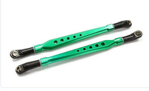 Integy 25256GREEN 128mm-131mm Type Suspension Links w/ Angled Rod Ends for SCX-10 & Other Crawlers