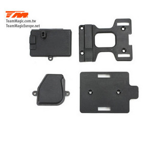 Team Magic 505165 ESC & Motor Mount/Front Nylon Cover E6