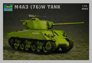 Trumpeter 07226 M4A3 (76) W Tank 1/72 Trumpeter 07226 M4A3 (76) W Tank 1/72
