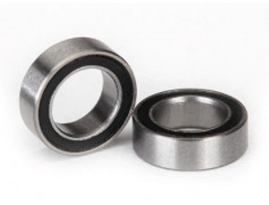 Traxxas 5114A Ball bearings, black rubber sealed (5x8x2.5mm) (2)