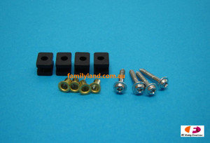 Hitec 56336 STD Servo Mounting Hardware