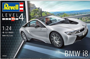 Revell 07670 BMW i8 plastic model kit 1/24 Revell 07670 BMW i8 plastic model kit 1/24