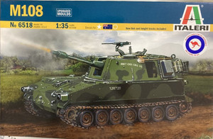 Italeri 6518 M108 Tank Plastic Model Kit 1/35