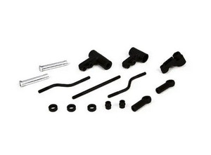 ECX 231008 Bell-Crank Set w/Post and Bushing: 1:10 4WD All