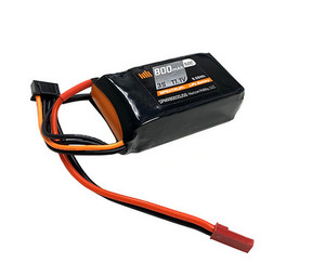 Spektrum 8003SJ50 800mAh 3S 11.1V 50C LiPo Battery with 18AWG JST Connector Spektrum 8003SJ50 800mAh 3S 11.1V 50C LiPo Battery with 18AWG JST Connector