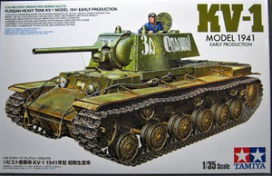 Tamiya 35372 Russian Heavy Tank KV-1 Model 1941 Early Production 1/35 Tamiya 35372 Russian Heavy Tank KV-1 Model 1941 Early Production 1/35