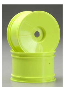 Proline 2700-02 3.7" LPR 1/2" Off-set Yellow Wheels 17mm Hex 1/8