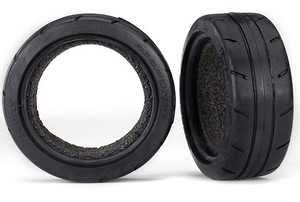 Traxxas 8369 Tires, Response 1.9" Touring (front) (2)/ foam inserts (2) 1/10