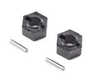 Losi LOS212011 Wheel Hex w/ Pin, 2pcs, Mini T 2.0