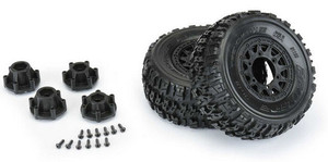 Proline 1190-10 Trencher X SC Pre-Mounted on Raid 2.2"/3.0" Black 6x30 Removable Hex SC Wheels, Slash 2WD/4WD, F/R 1/10 Proline 1190-10 Trencher X SC Pre-Mounted on Raid 2.2"/3.0" Black 6x30 Removable Hex SC Wheels, Slash 2WD/4WD, F/R 1/10