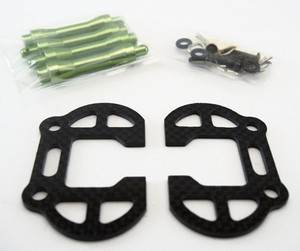 Venom 4203G Tamiya MO5 Graphite Battery Holder Green