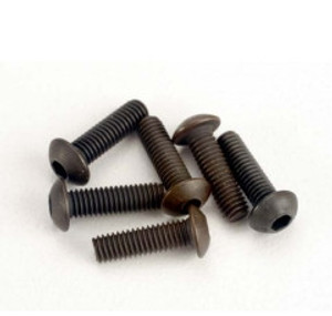 Traxxas 2577 Screws, 3x10mm button-head machine (hex drive) (6)