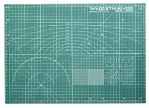 Tamiya 74076 Cutting Mat (A3 Size/Green) Tamiya 74076 Cutting Mat (A3 Size/Green)