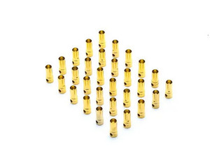 E-Flite EFLAEC317 Gold Bullet Connector, Female, 3.5mm (30)
