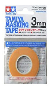 Tamiya 87208 Masking tape 3mm Tamiya 87208 Masking tape 3mm