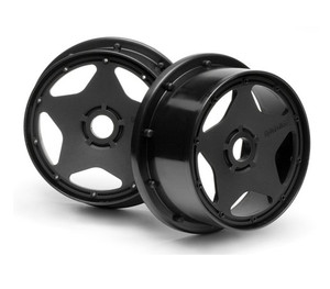 HPI 3221 SUPER STAR WHEEL BLACK (120x60mm/2pcs) BAJA 5B/for Front 1/5 HPI 3221 SUPER STAR WHEEL BLACK (120x60mm/2pcs) BAJA 5B/for Front 1/5