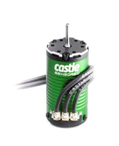 Castle Creations 060005900 1406-7700kV Sensored Brushless 4-Pole Motor Castle Creations 060005900 1406-7700kV Sensored Brushless 4-Pole Motor