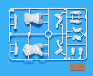 Tamiya 56536 Tractor Truck Driver Figure for 1/14 Unassembled Kit