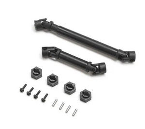 Axial AXI202000 Short and XLong Driveshaft Set, SCX24 Gladiator