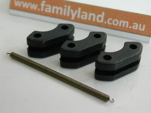 Eagle 250700 Plastic Clutch Shoe 3pcs with Spring for 1;10