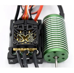 Castle Creations 010016902 Mamba Micro X2 2-4S Waterproof Sensored 3.5mm ESC with 0808-5300kV Motor