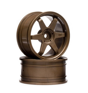 HPI 3843 TE37 WHEEL 26mm BRONZE (3mm OFFSET) 1/10 HPI 3843 TE37 WHEEL 26mm BRONZE (3mm OFFSET) 1/10
