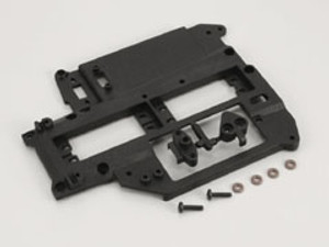 Kyosho VZ031B Radio Plate black for S/Floating Type/V1RR
